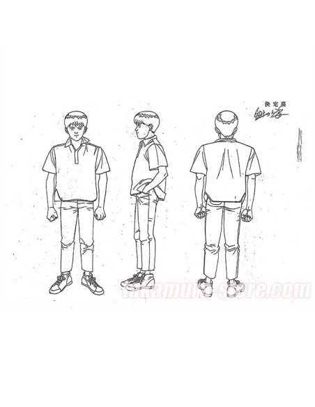Akira Model Sheet