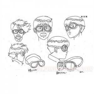 Akira Model Sheet