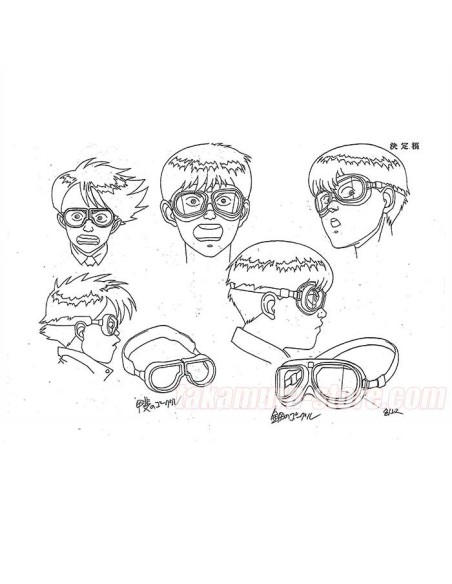 Akira Model Sheet