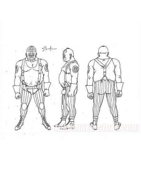 Akira Model Sheet
