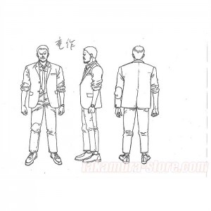 Akira Model Sheet