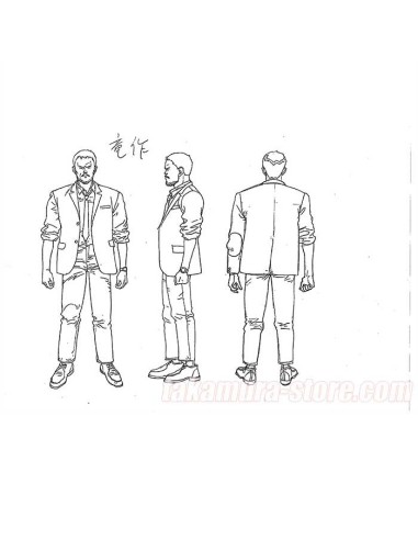 Akira Model Sheet