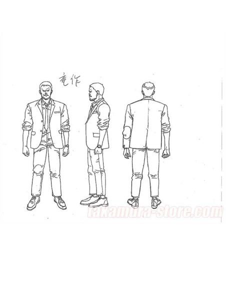 Akira Model Sheet