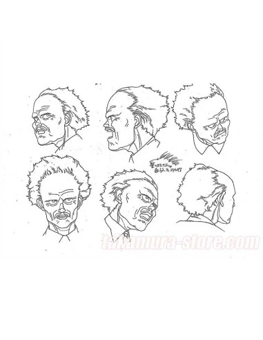 Akira Model Sheet