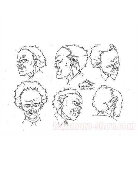 Akira Model Sheet
