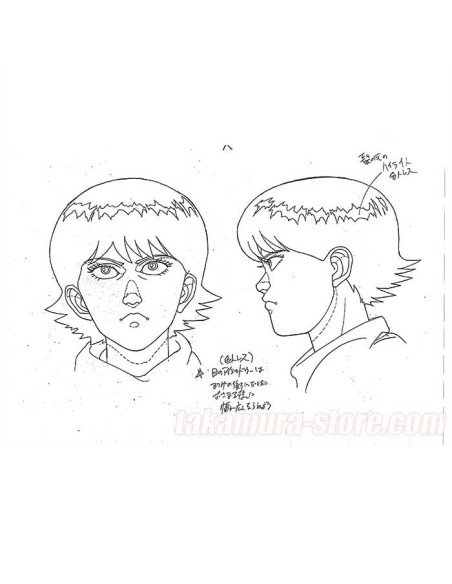 Akira Model Sheet