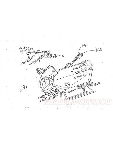 Akira Model Sheet