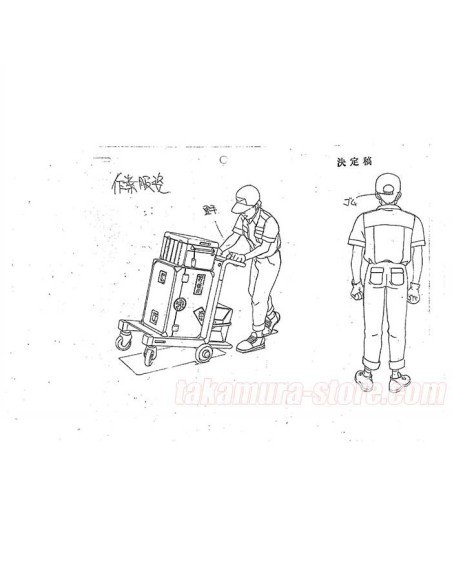 Akira Model Sheet