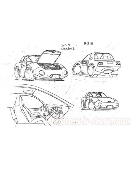 Akira Model Sheet