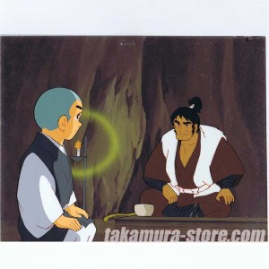 Ikkyu the Little Monk Anime cel