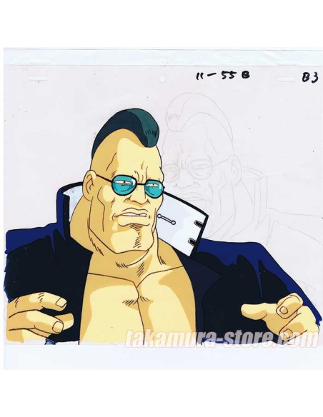 Sakigake Otokojuku anime cel