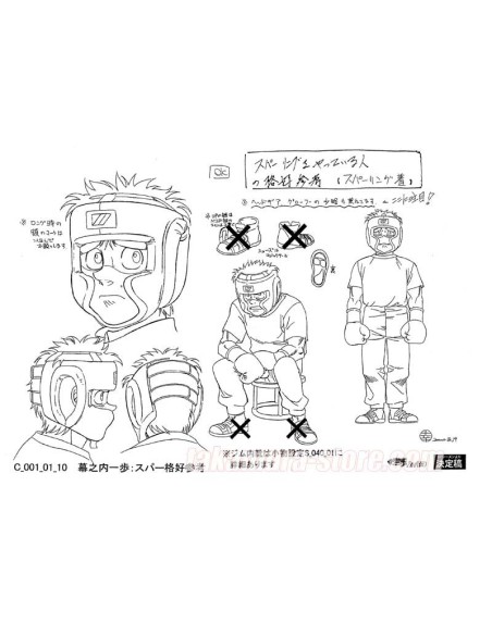 Setting Hajime no Ippo Decors et objets