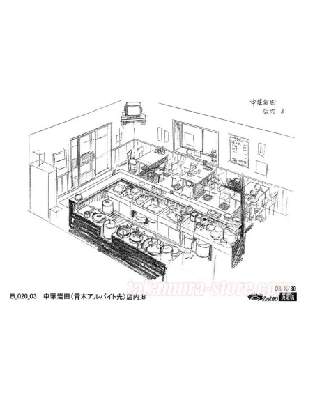 Setting Hajime no Ippo Decors et objets