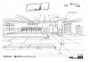 Setting Hajime no Ippo Backgrounds and objects