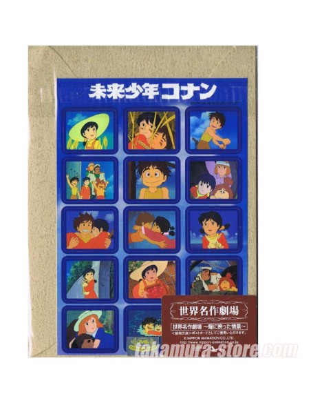 Postcards set of 5 + stickers