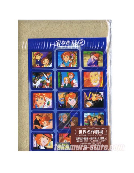 Postcards set of 5 + stickers