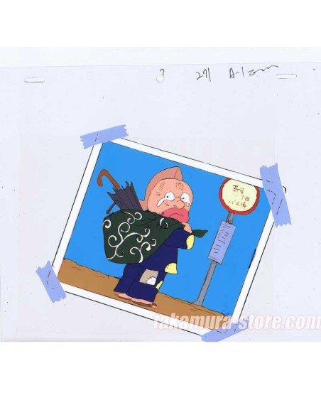 Muscle Man anime cel