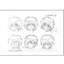 Kenshin model sheet - 14 pages 2