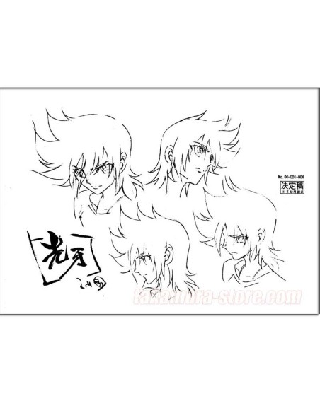  - Saint Seiya Model Sheets
