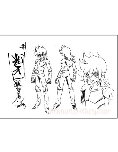  - Saint Seiya Model Sheets