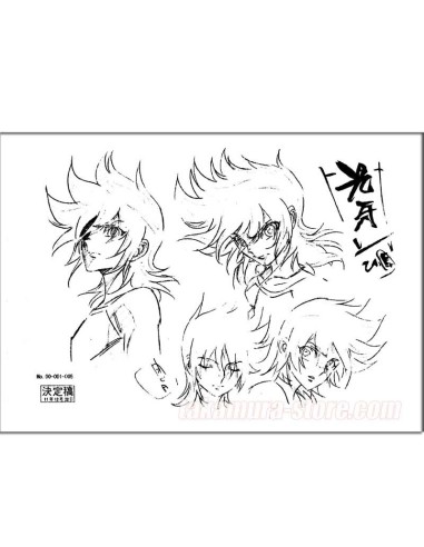  - Saint Seiya Model Sheets