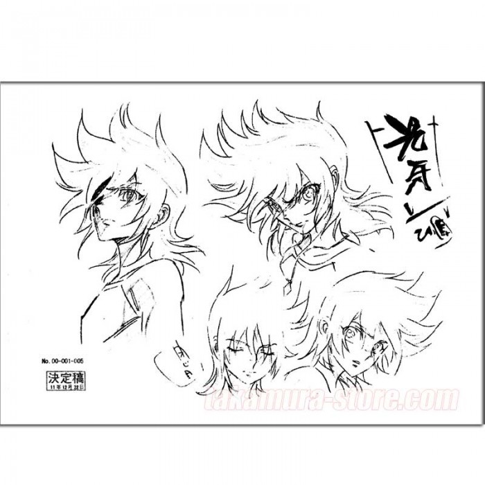 Saint Seiya Omega Model Sheets