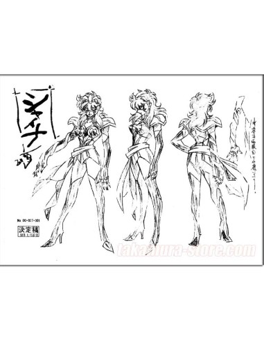  - Saint Seiya Model Sheets