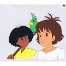 The Mysterious Cities of Gold anime cel 2