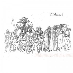 Lodoss War Model Sheets