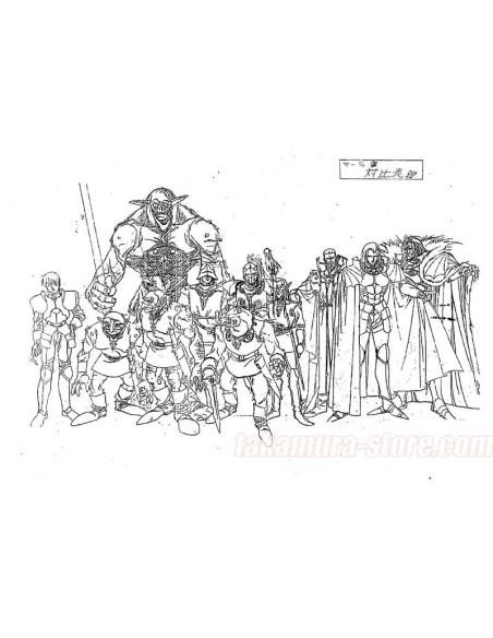 Lodoss War Model Sheets