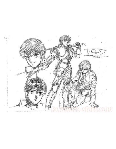 Lodoss War Model Sheets