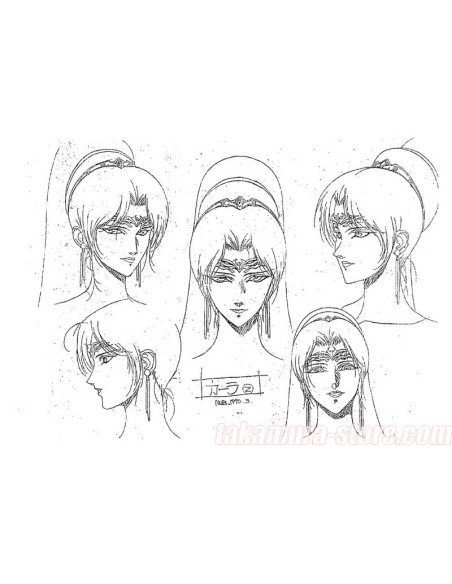 Lodoss War Model Sheets