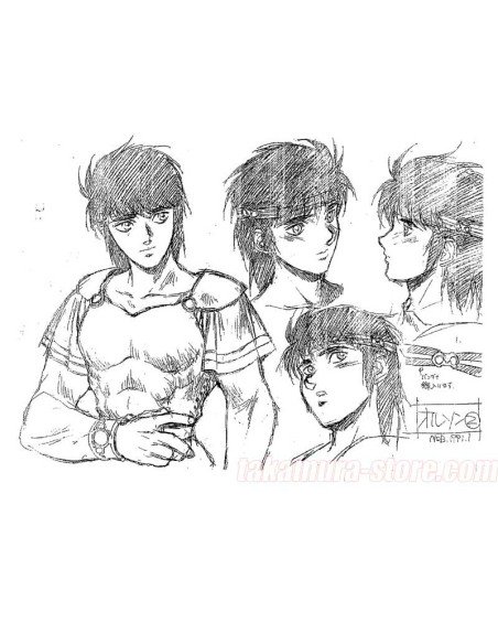 Lodoss War Model Sheets