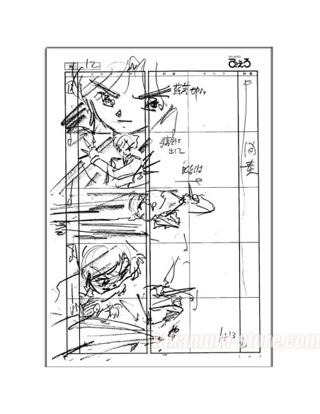 Clamp School Detectives - model sheets