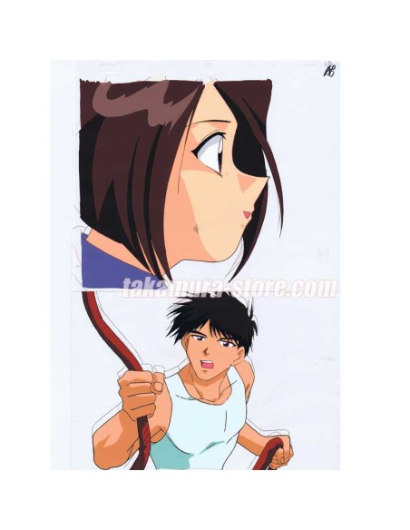 You're Under Arrest anime cel