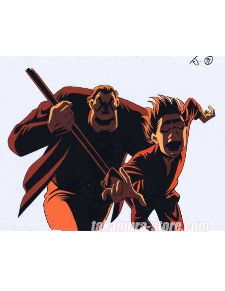 Black Jack anime cel