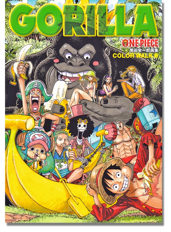 Artbook One Piece Color Walk 6 Gorilla