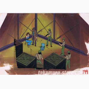 Lupin the 3rd anime cel