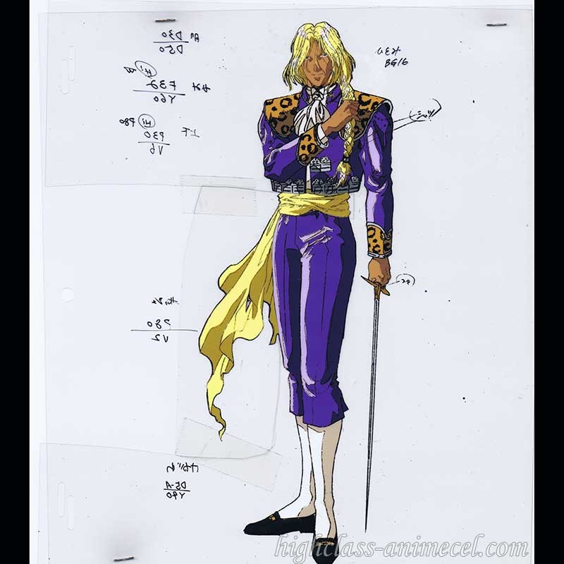 Street Fighter Ii V Anime Cel Street Fighter Ii V Anime Cel
