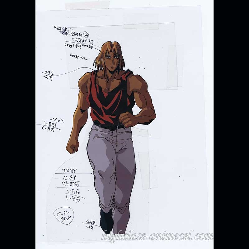 Street Fighter Ii V Anime Cel Street Fighter Ii V Anime Cel